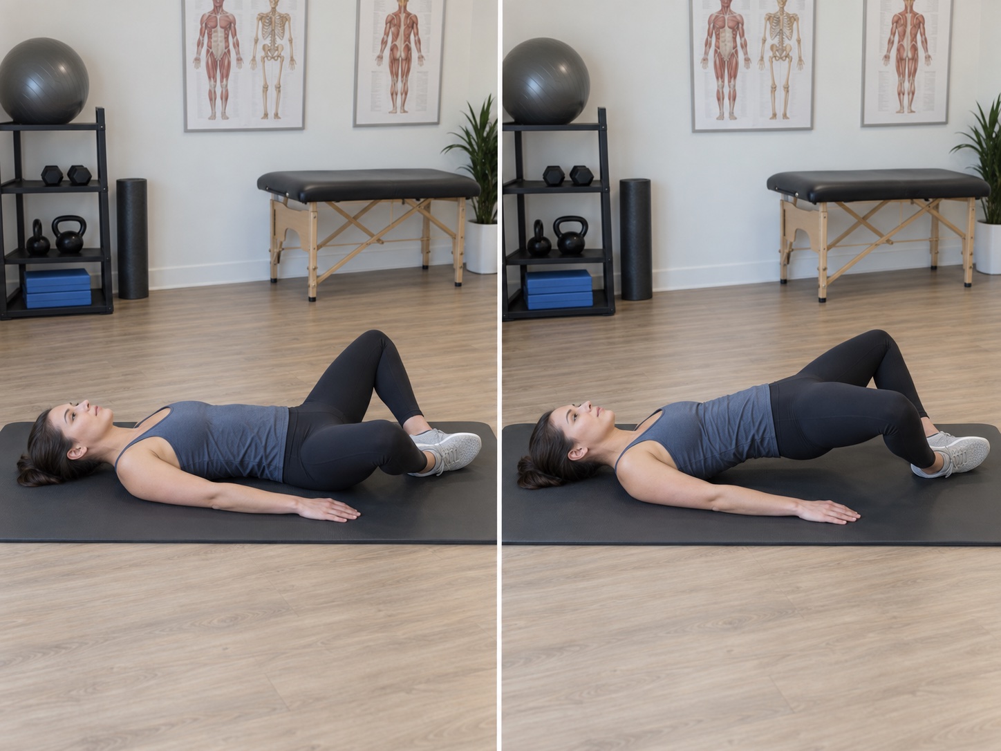 Frog Pump: start and finish positions