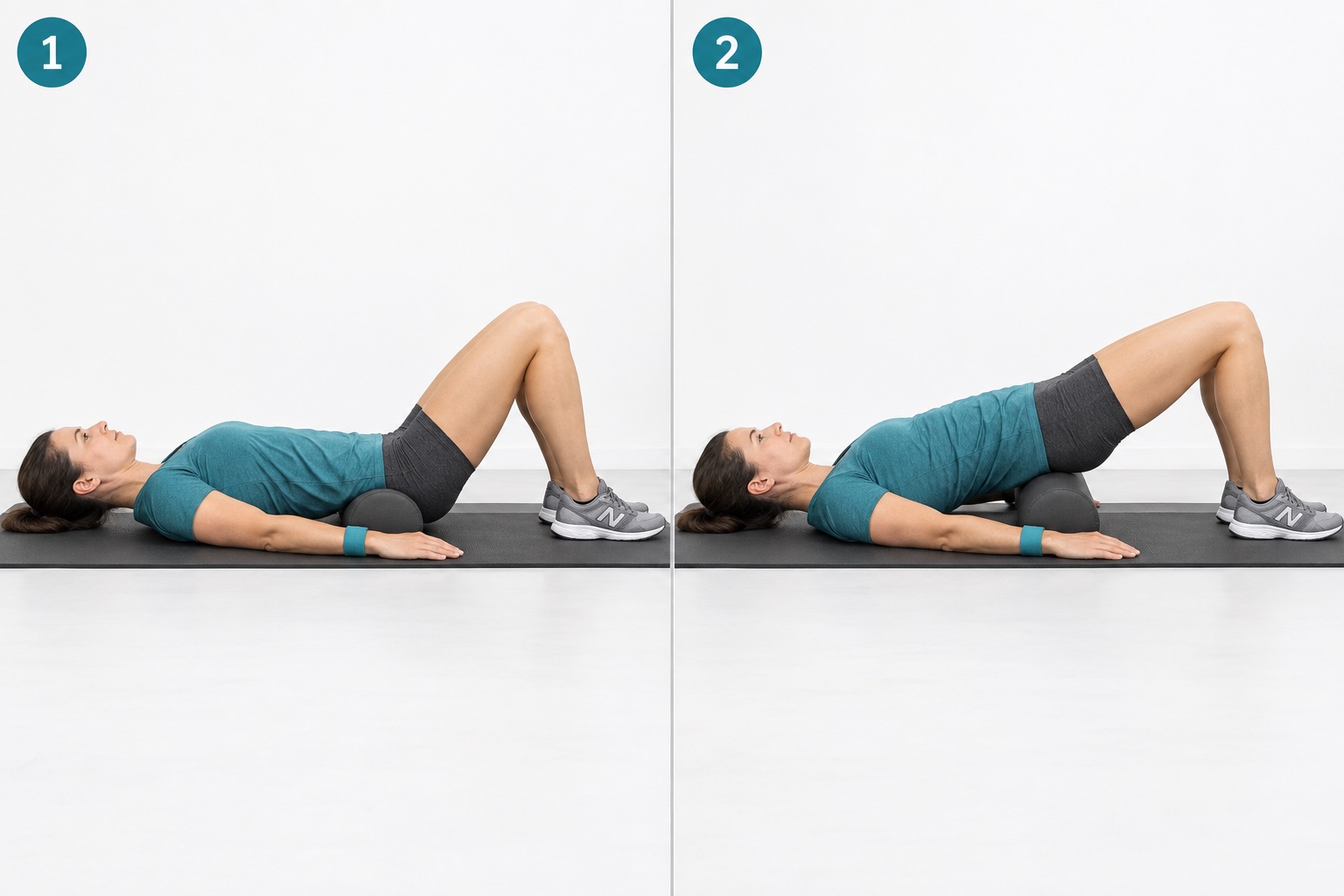 Supported Bridge On Bolster: start and finish positions