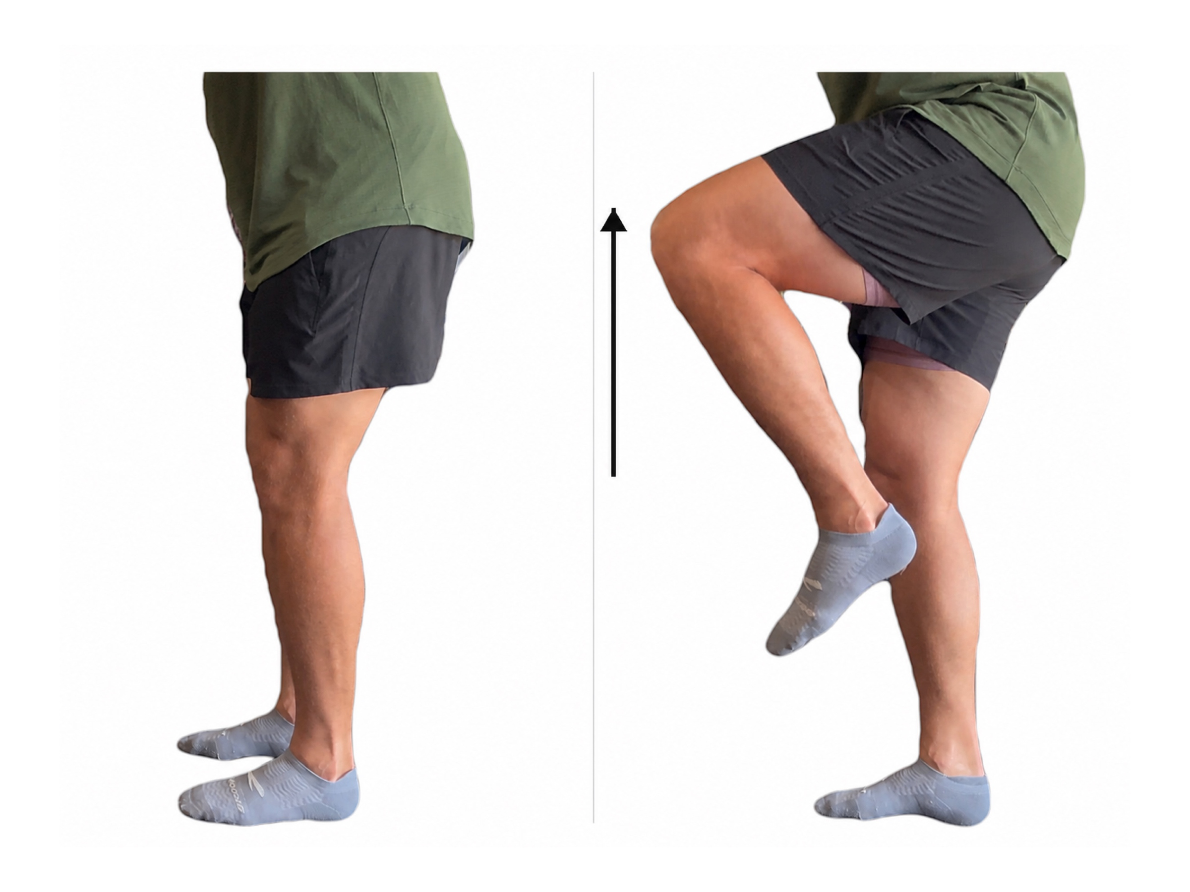 Supported Marching: start and finish positions