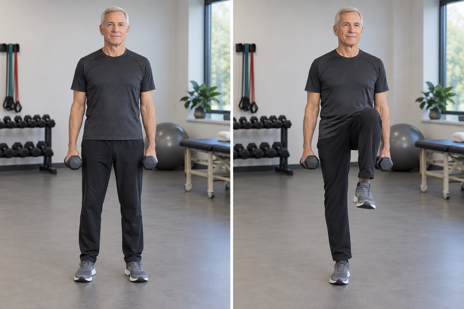 Weighted Marching Carry: start and finish positions